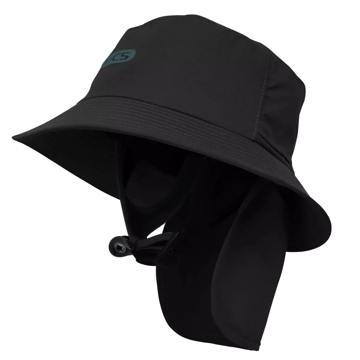 Cappello FCS Surf Bucket Hat Black/Teal