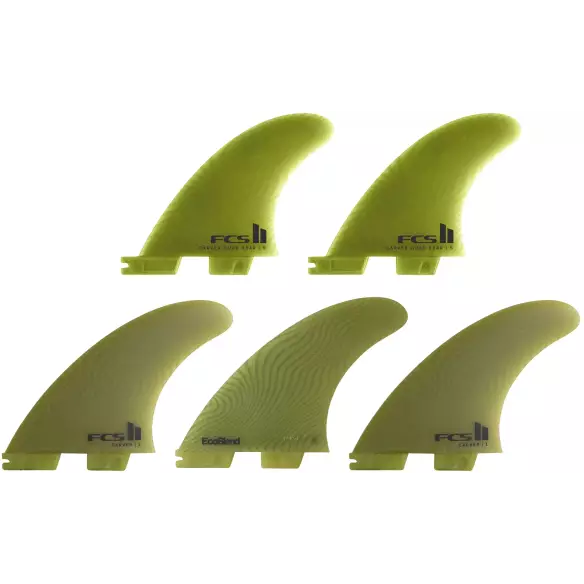 Dérives de surf tri-quad FCSII Carver Neo Glass Eco