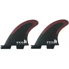 Ailerons de surf FCSII Jon Pyzel PC Quad Rear