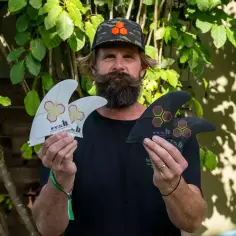 Finnen FCSII Channel Islands PC White/Flame 2