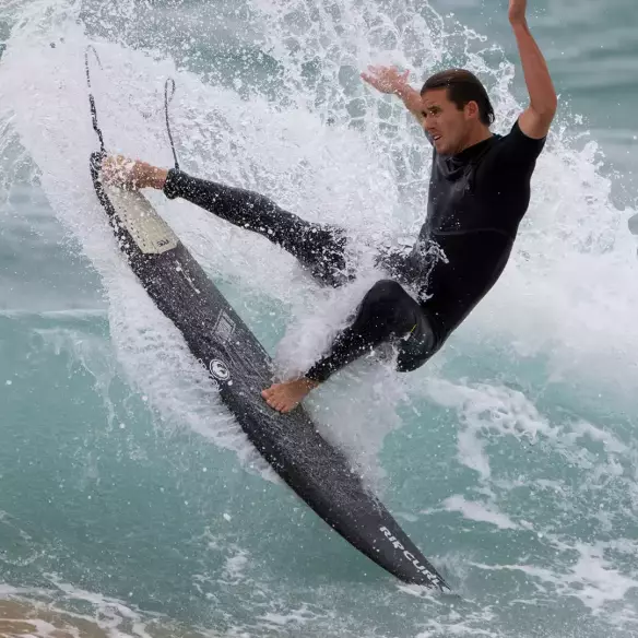 Dérives de surf FCSII Channel Islands PC Black/Flame