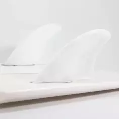 Twin fins FCSII Modern Keel PG Clear 2