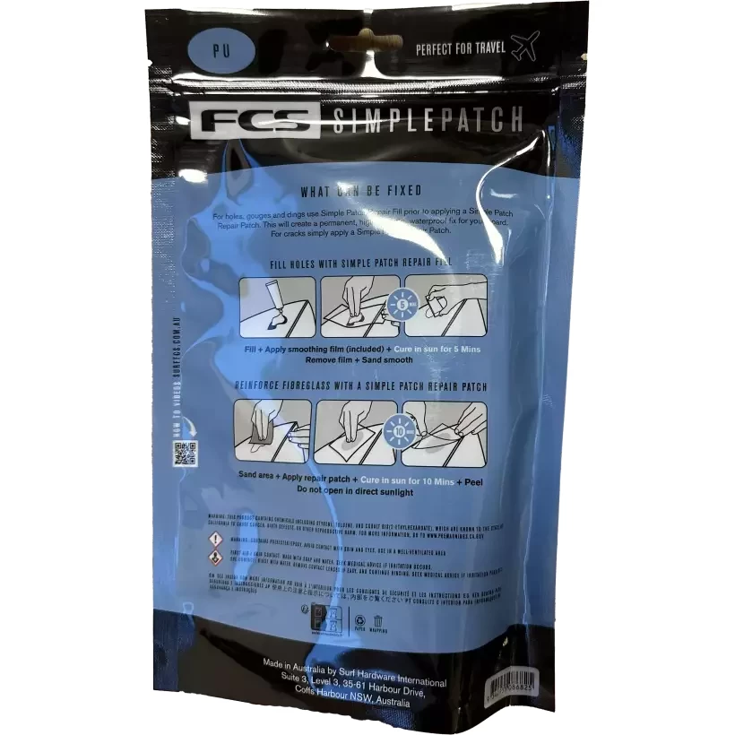 Kit de réparation FCS Simple Patch PU