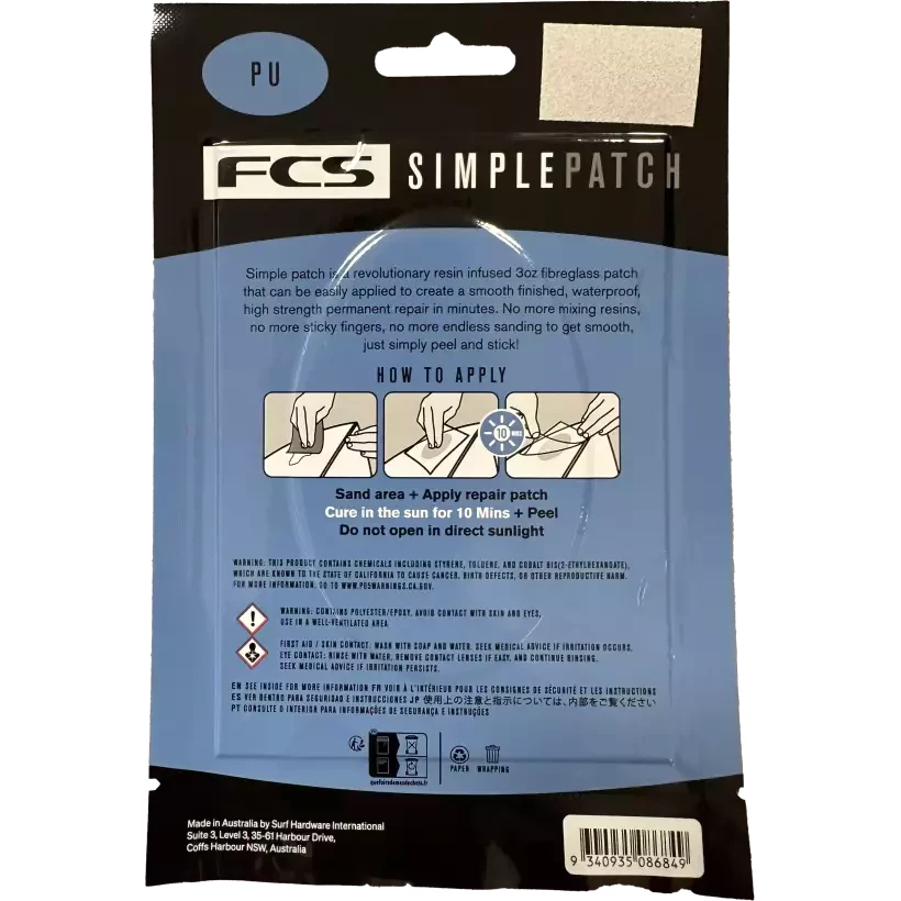 Reparador FCS Simple Patch PU Large