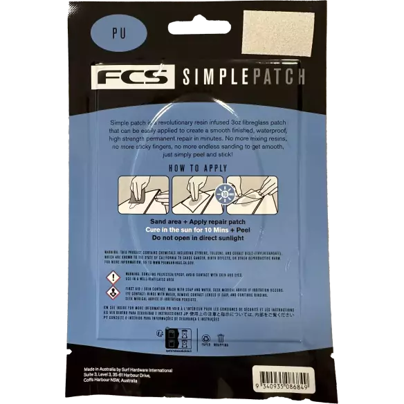 Réparateur FCS Simple Patch PU Large