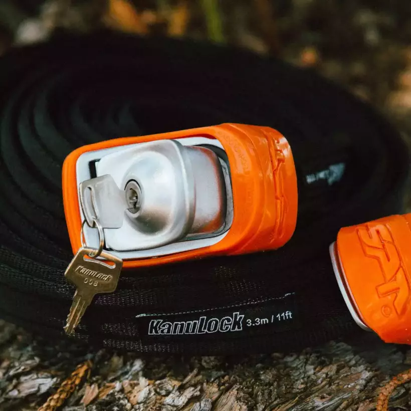 Kanulock Lockable TIE-DOWN Straps 3,3m /11Ft