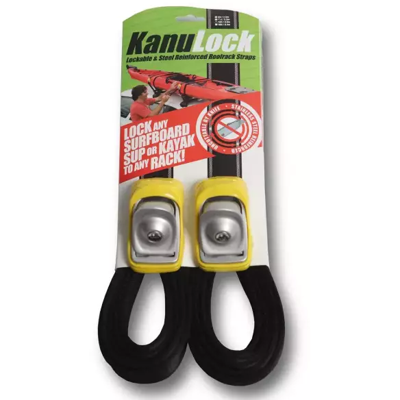 Kanulock Lockable TIE-DOWN Straps 4m/13Ft