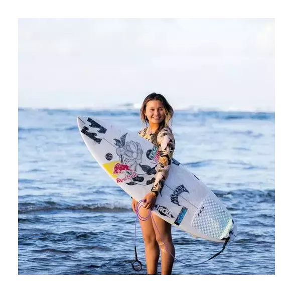 Deck de surf FCS Sky Brown Sea Foam