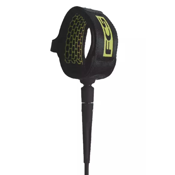 Surf Leash FCS Comp Essential Coal Lime