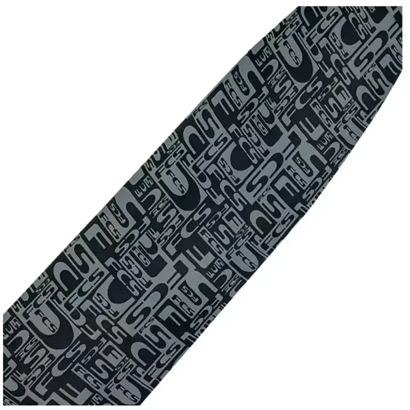 Housse de surf FCS Stretch Cover Longboard Monogram Coal/Lime