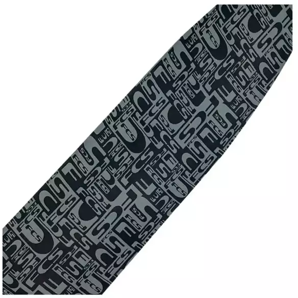 Housse de surf FCS Stretch Cover Longboard Monogram Coal/Lime