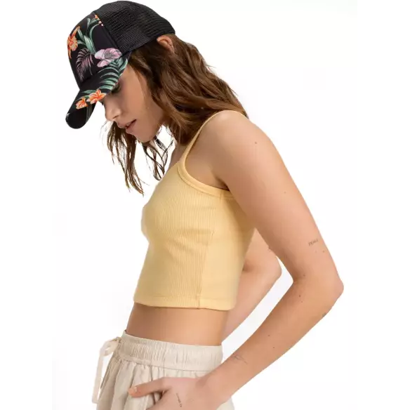 Boné Roxy Morning Anthracite Island Escape