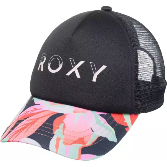 Casquette Roxy Honey Coconut Anthracite The Moves Floral