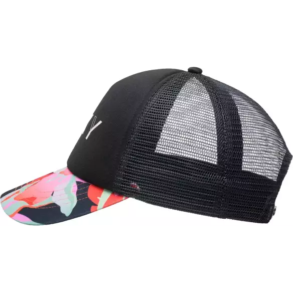 Casquette Roxy Honey Coconut Anthracite The Moves Floral