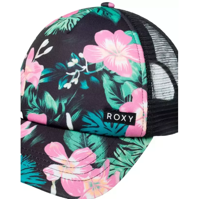 Boné Roxy Honey Coconut Anthracite Shadow Floral