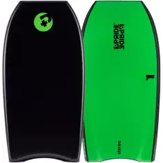 Bodyboard Pride Stereo PE HD Recycled Black/ Green