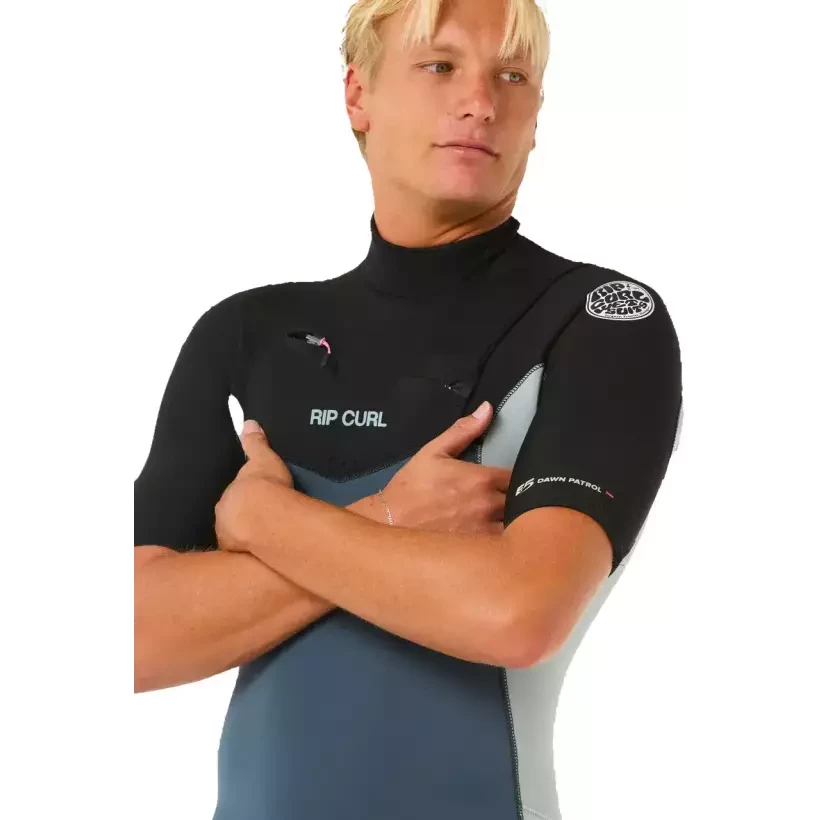 Fato Surf Rip Curl Dawn Patrol 2mm SS Pine Night