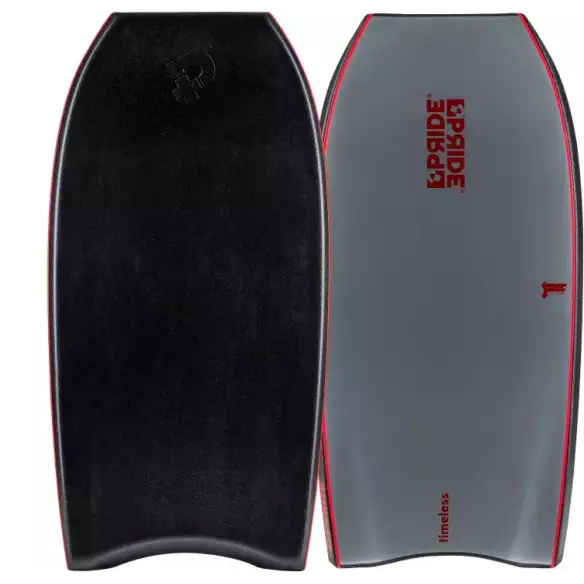 Bodyboard Pride Timeless PE HRC Recycled Black/ Silver