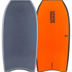 Bodyboard Pride Timeless PE HRC Recycled Grey/ Orange