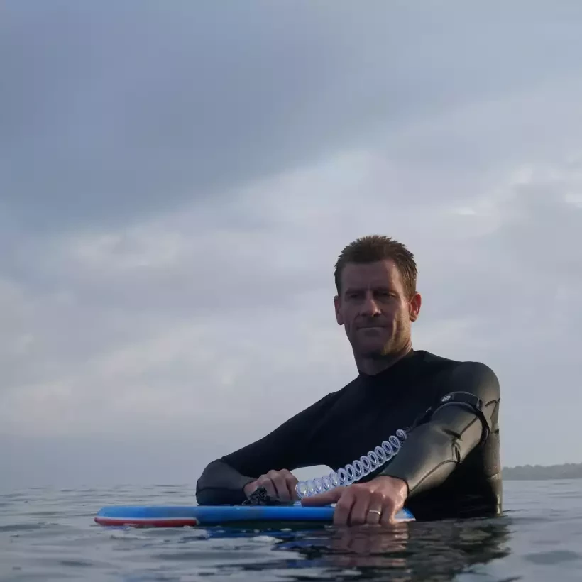 Prancha de bodyboard Hardy Classic 3.0 Kinetic PP Royal Blue/White