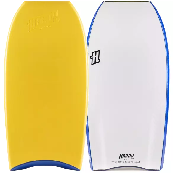 Planche de bodyboard Hardy Classic 3.0 Kinetic PP Yellow/White