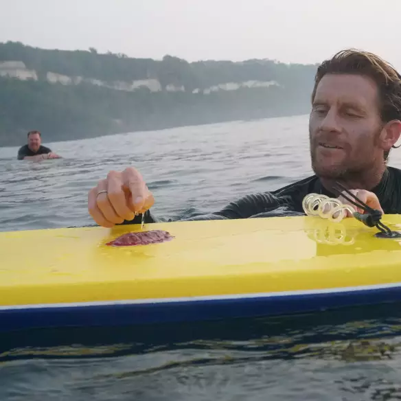 Planche de bodyboard Hardy Classic 3.0 Kinetic PP Yellow/White