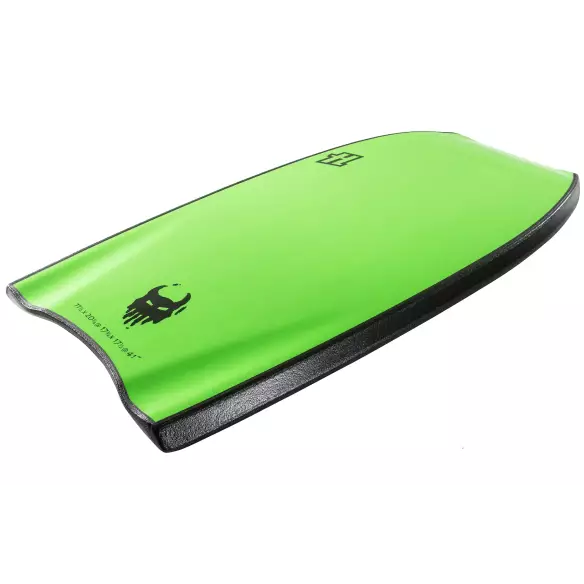 Planche de bodyboard Hardy Shapes Punk Anarchy NRG+HD Black/Fluro G...