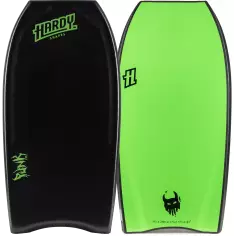 Bodyboard Hardy Shapes Punk Anarchy NRG+HD Black/Fluro Green