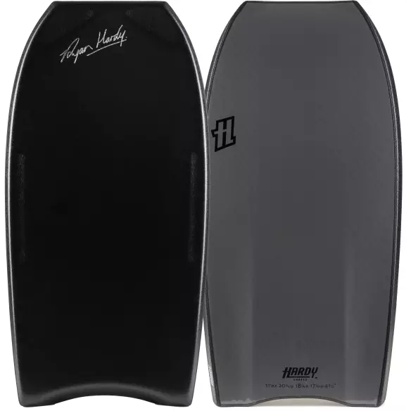 Bodyboard Hardy Shapes Ryan Hardy Pro Mini Quad Concave K15 PP Blac... Bodyboard Hardy Shapes Ryan Hardy Pro Mini Quad Concave K15 PP Blac...