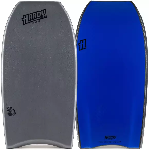 Bodyboard Hardy Shapes Corgie PP Volume + Grey/Electric Blue