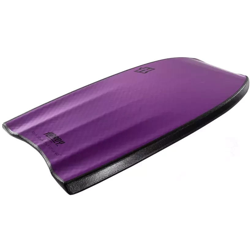Prancha de bodyboard Hardy Shapes Lilly Quad 3.0 K15 PP Black/Purple