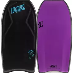 Planche de bodyboard Hardy Shapes Lilly Quad 3.0 K15 PP Black/Purple