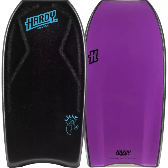 Bodyboard Hardy Shapes Lilly Quad 3.0 K15 PP Black/Purple