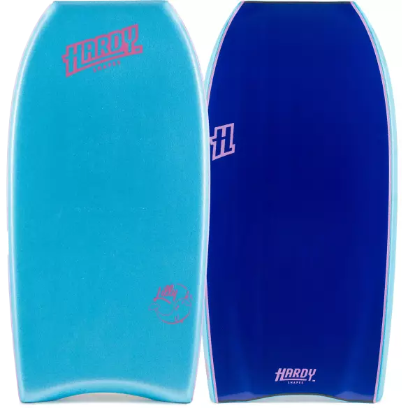 Bodyboard Hardy Shapes Lilly Charger PE Aqua Blue/Dark Blue