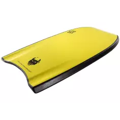 Planche de bodyboard Hardy Shapes V-Punk Black/Yellow 2