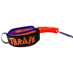 Bodyboard leash Thrash 9mm Ultra Series Orange/Purple