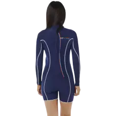 Combinaison Rip Curl Dawn Patrol 2mm Womens LS Navy 2