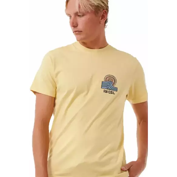 Rip Curl T-Shirt Surf Salt Water Culture Hazey Straw