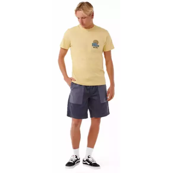 Rip Curl T-Shirt Surf Salt Water Culture Hazey Straw