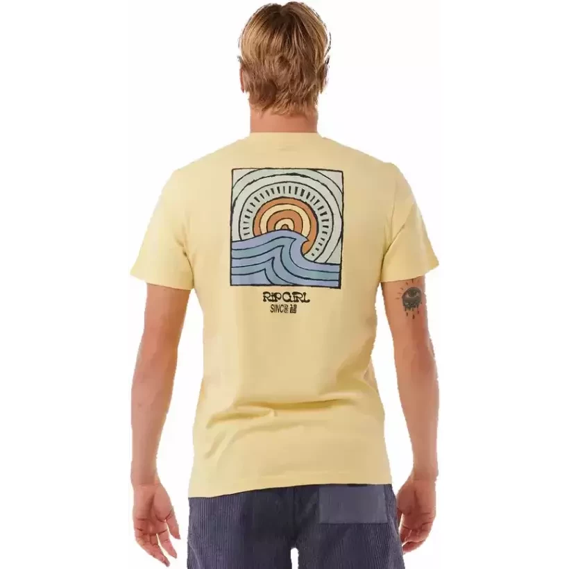 Camiseta Rip Curl Salt Water Culture Hazey Straw