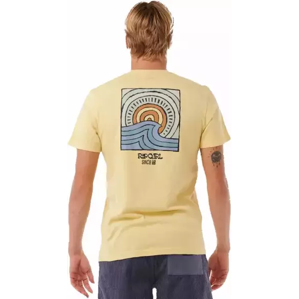 Camiseta Rip Curl Salt Water Culture Hazey Straw