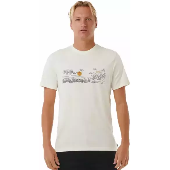Camiseta Rip Curl Up The Line Bone