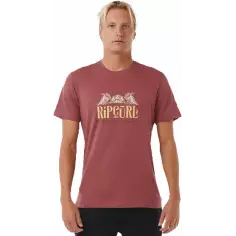 Camiseta Rip Curl Horizon Apple Butter