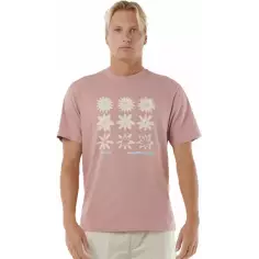 Rip Curl T-Shirt Flow Tee Mushroom Pink