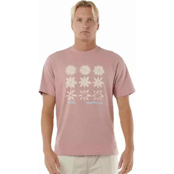 Camiseta Rip Curl Flow Tee Mushroom Pink