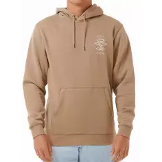 Felpa Rip Curl Search Icon Hood Sand Dune