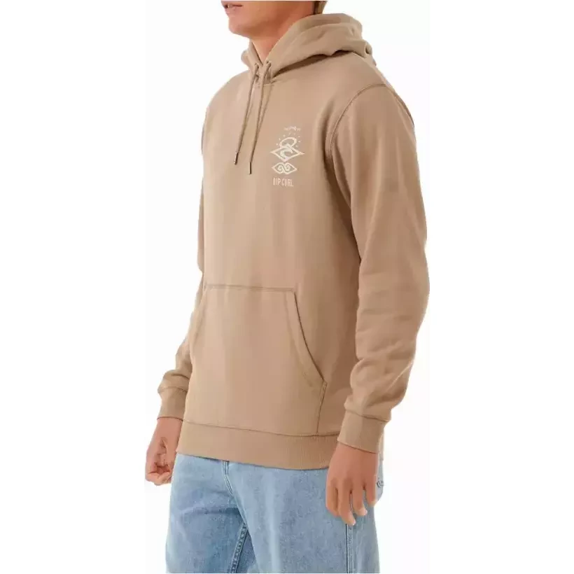 Felpa Rip Curl Search Icon Hood Sand Dune