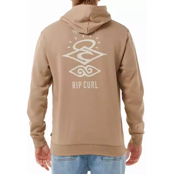 Sweat-shirt Rip Curl Search Icon Hood Sand Dune
