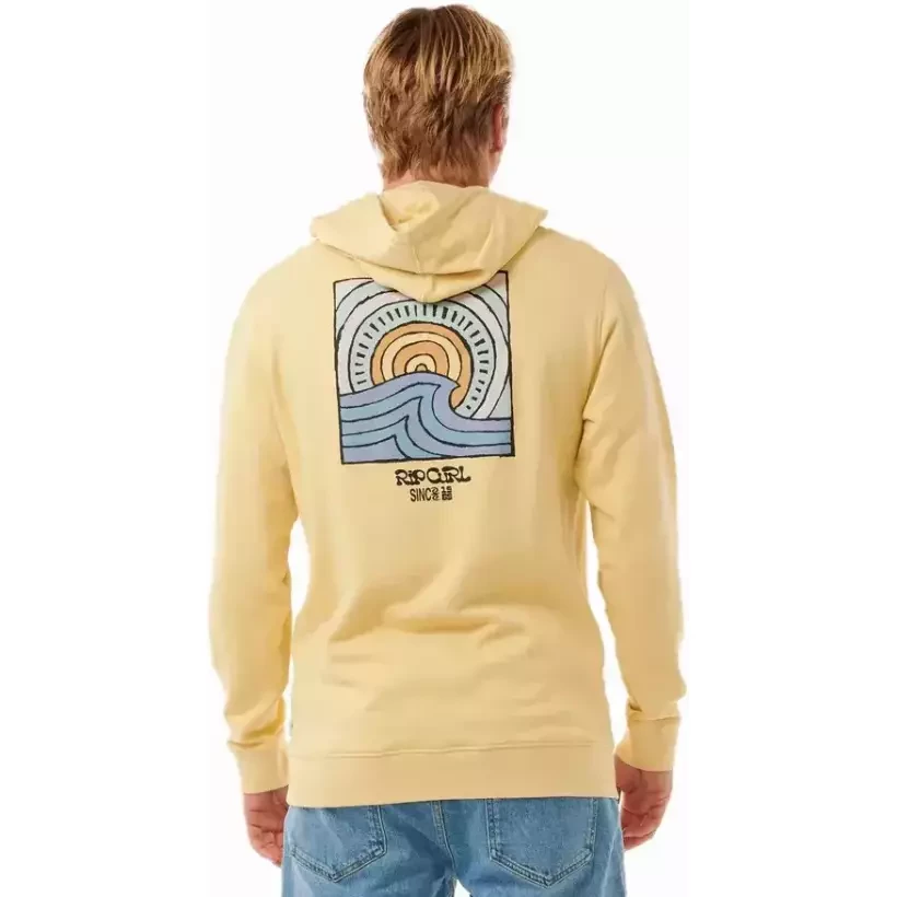Sweat-shirt Rip Curl Hays And Razed Straw