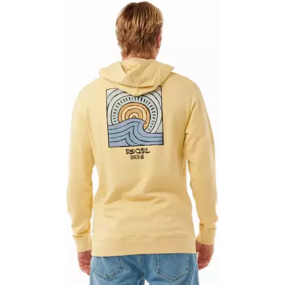 Sweat-shirt Rip Curl Hays And Razed Straw